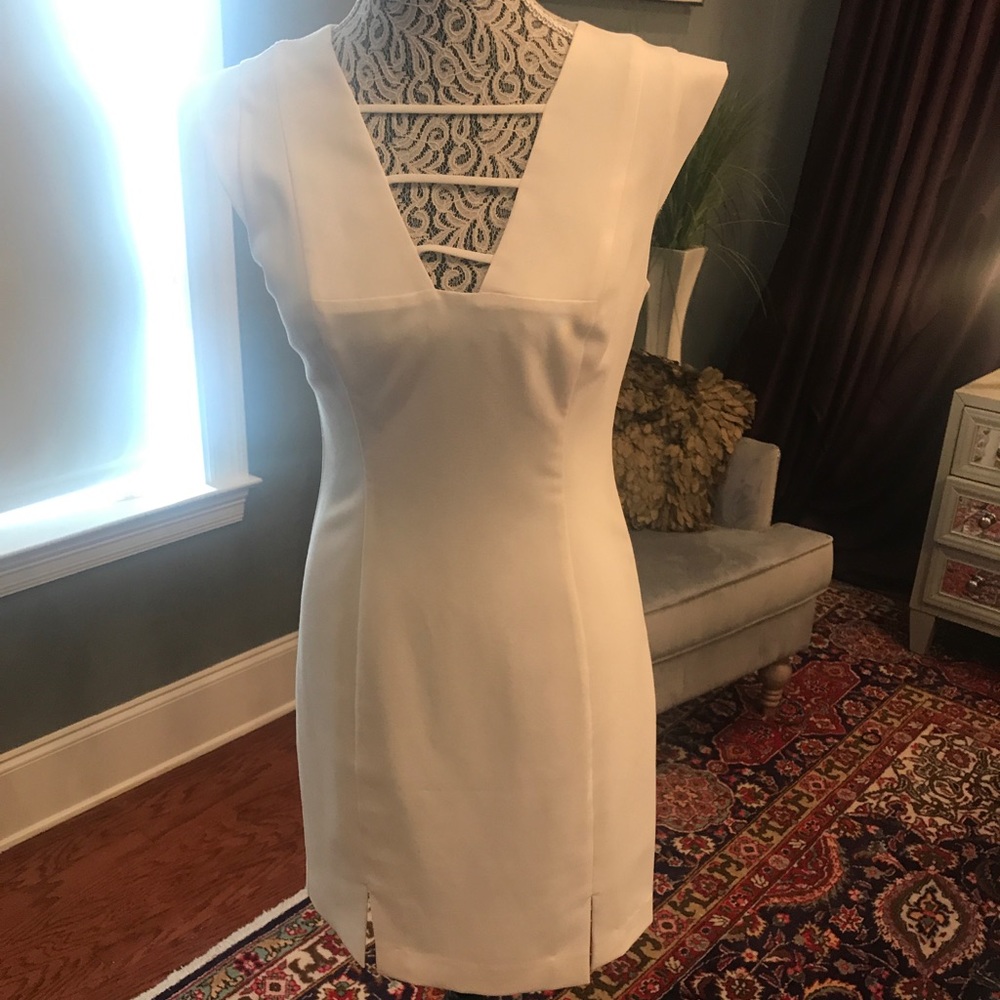 White beautiful dress